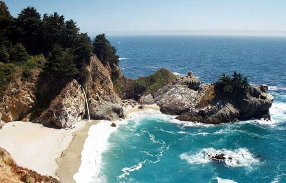 Julia Pfeiffer Burns State Park - Foto: Stan Russell - Big Sur Chamber of Commerce