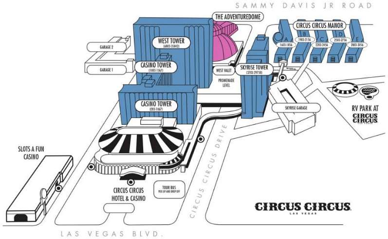 Circus Circus Hotel Casino Las Vegas Reisefuhrer
