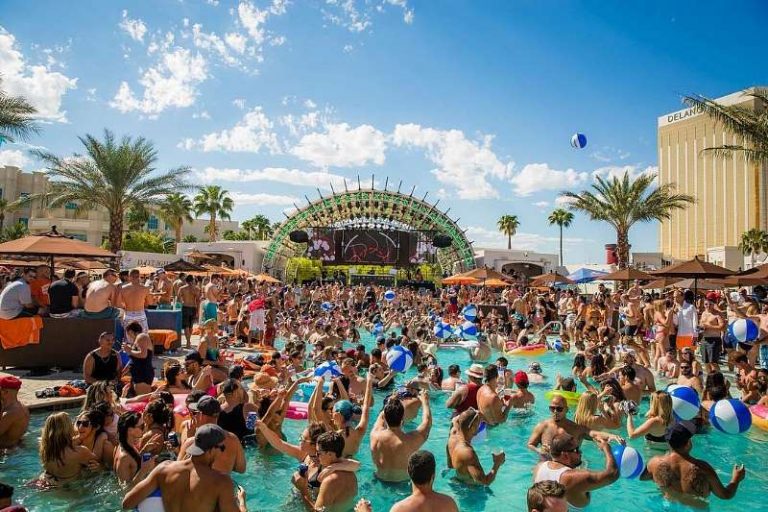 Las Vegas Pool Partys Las Vegas Reiseführer