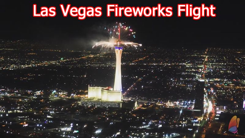 Las Vegas Fireworks Flight
