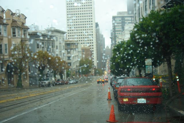 San Francisco im Regen